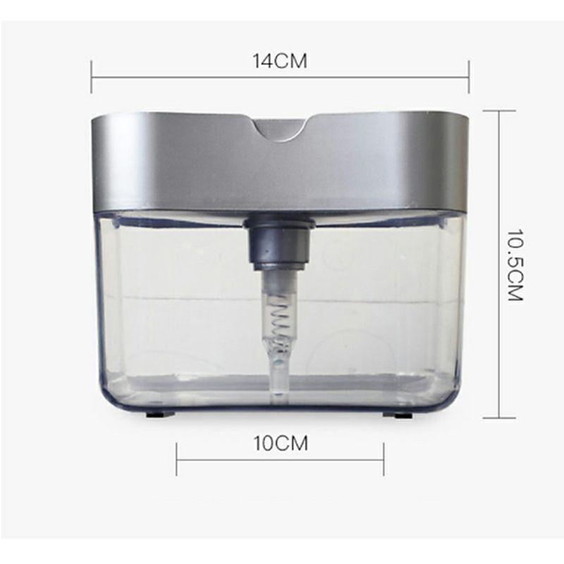 Khay Nhúng Đựng Đồ Rửa Chén Bát - Hộp Đựng Nước Rửa Chén Có Vòi Bơm Đa Năng Tiện Lợi