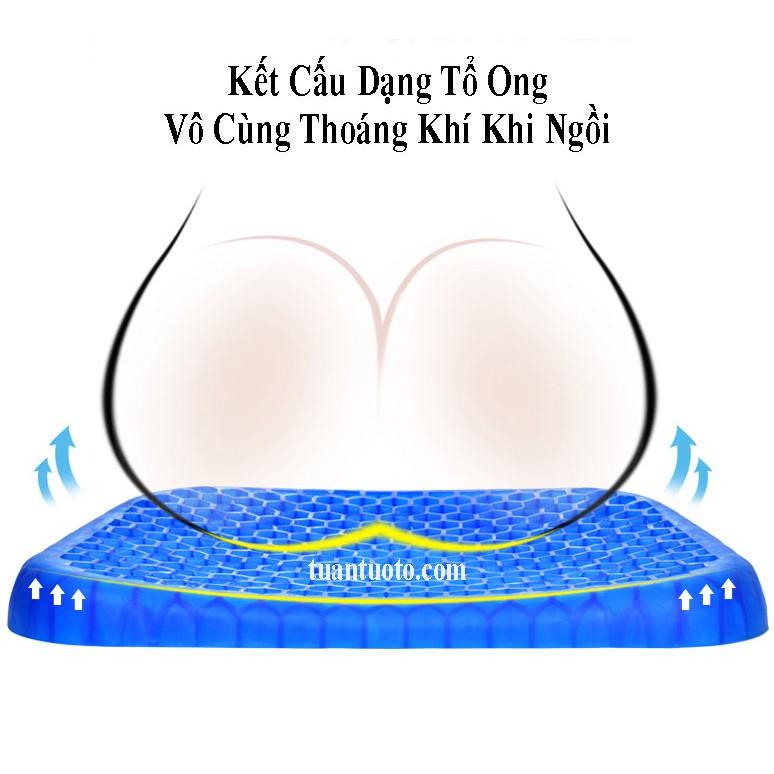 Đệm lót ghế 3D chống nóng mông