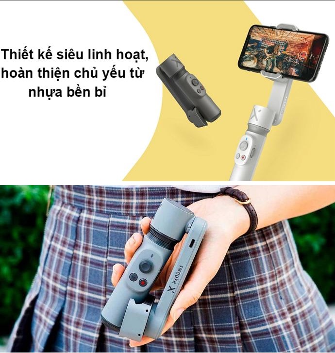 Gimbal chống rung Zhiyun Smooth X Combo Hàng Chính Hãng