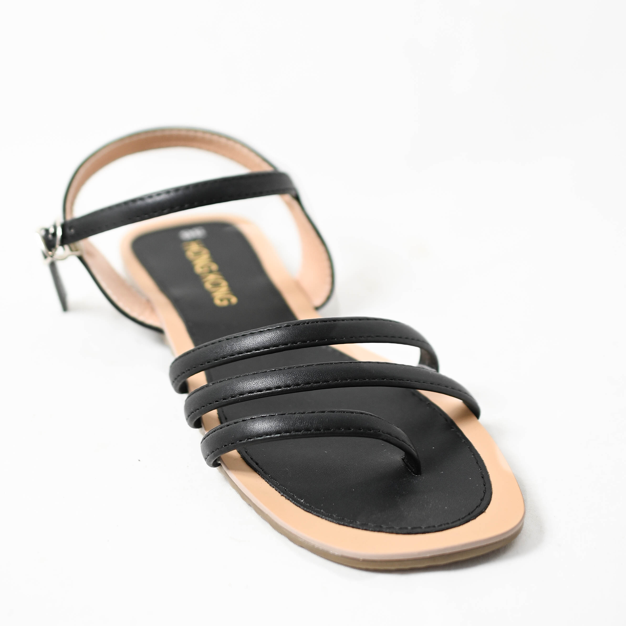 Sandal trệt đan dây đơn giản nữ