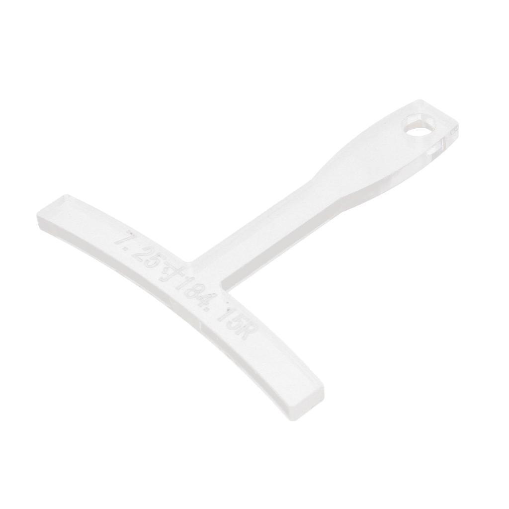 Electric Acoustic Guitar Bass Fingerboard Ruler Fret Ruler Luthier Tool