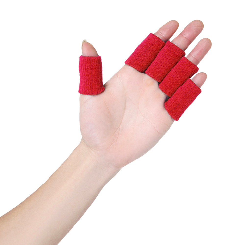10 miếng bảo vệ ngón tay khi chơi thể thao, đàn hồi, thoáng khí