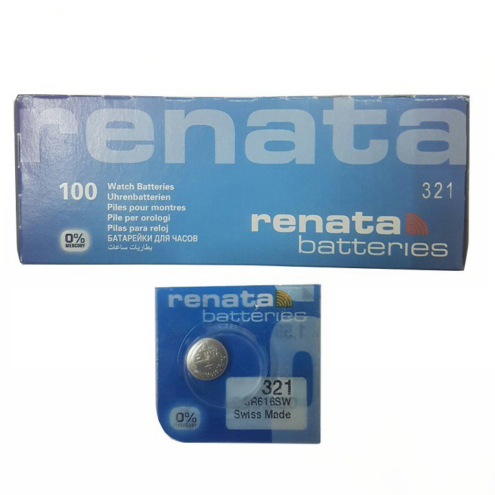 Pin Đồng Hồ Renata 321- SR616SW- Vỉ 1 Viên