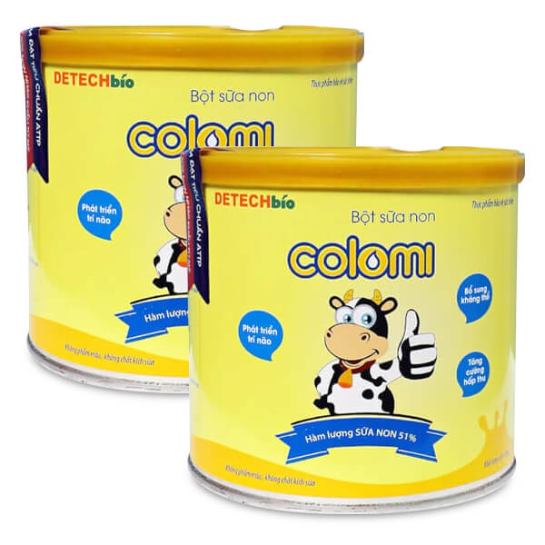 Bột Sữa Non Colomi Dạng Bột Tăng Sức Đề Kháng Cho Bé 200g