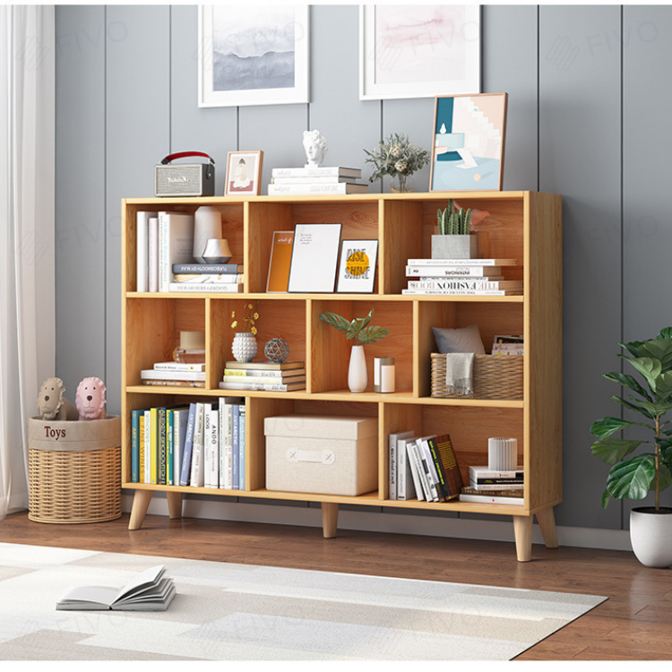 Kệ Sách Gỗ Gia Đình FIVO Mã FB60 Với Chất Liệu Gỗ MDF Cao Cấp, Xu Hướng Mới Của Năm, Có Kèm Tấm Lưng (Kích Thước 120x24x107cm)