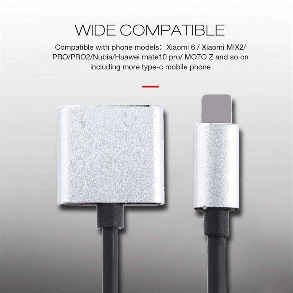 Audio Converter Adapter with Charging Port for   7/8/X