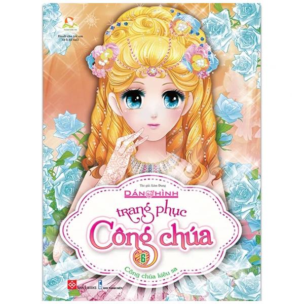 Dán Hình Trang Phục Công Chúa 6 - Công Chúa Kiêu Sa