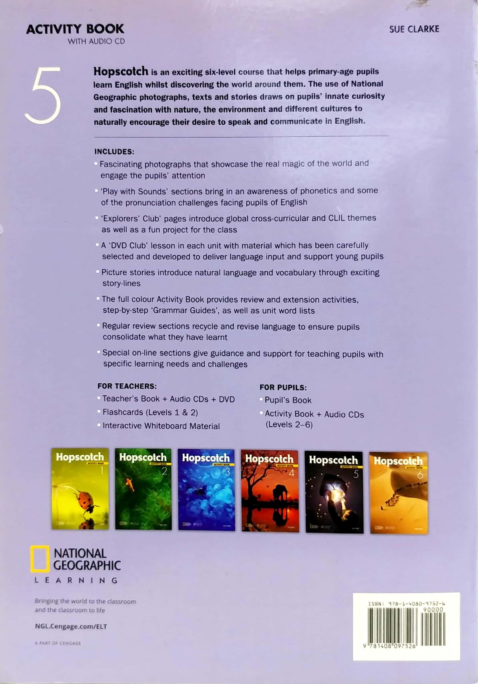 HOPSCOTH LEVEL 5 ACTIVITY BOOK + AUDIO