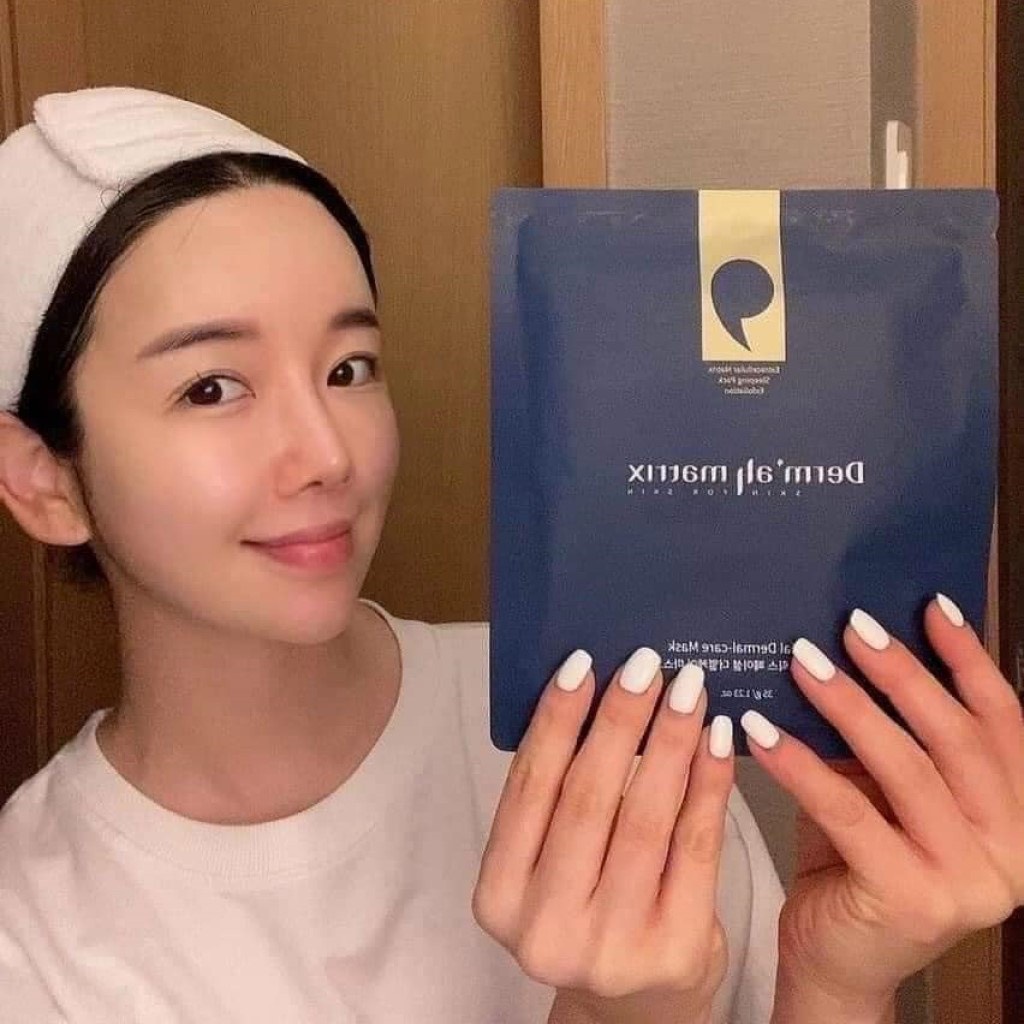 Mặt nạ Derm All Matrix - Mặt nạ Matrix dưỡng trắng, nâng cơ, cấp nước tức thời - Hàng Chính Hãng