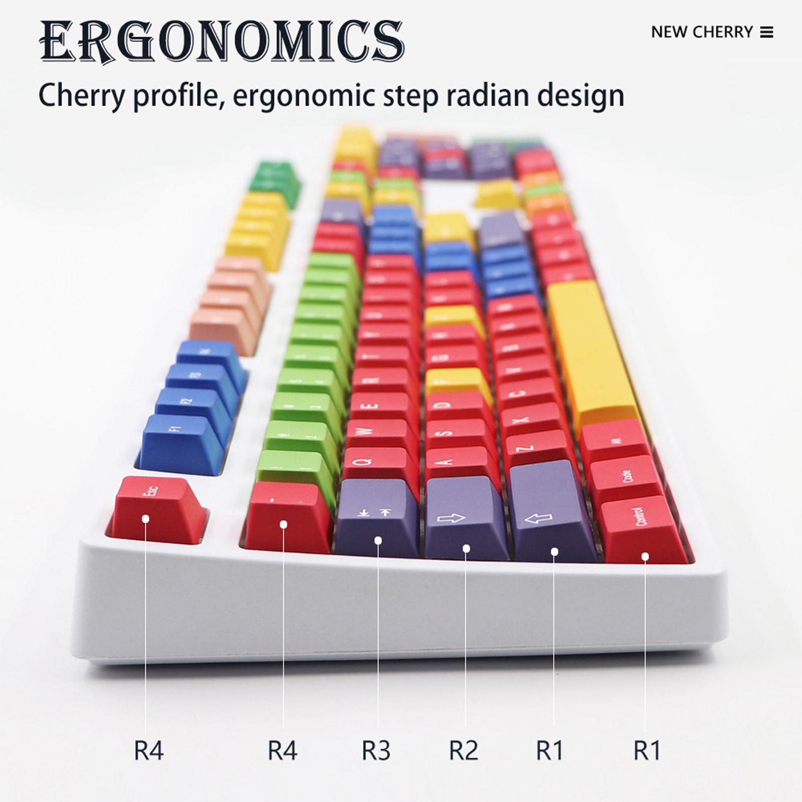 131-Key PBT  Space 6.25U  for Mechanical Keyboard 96 98 RK836