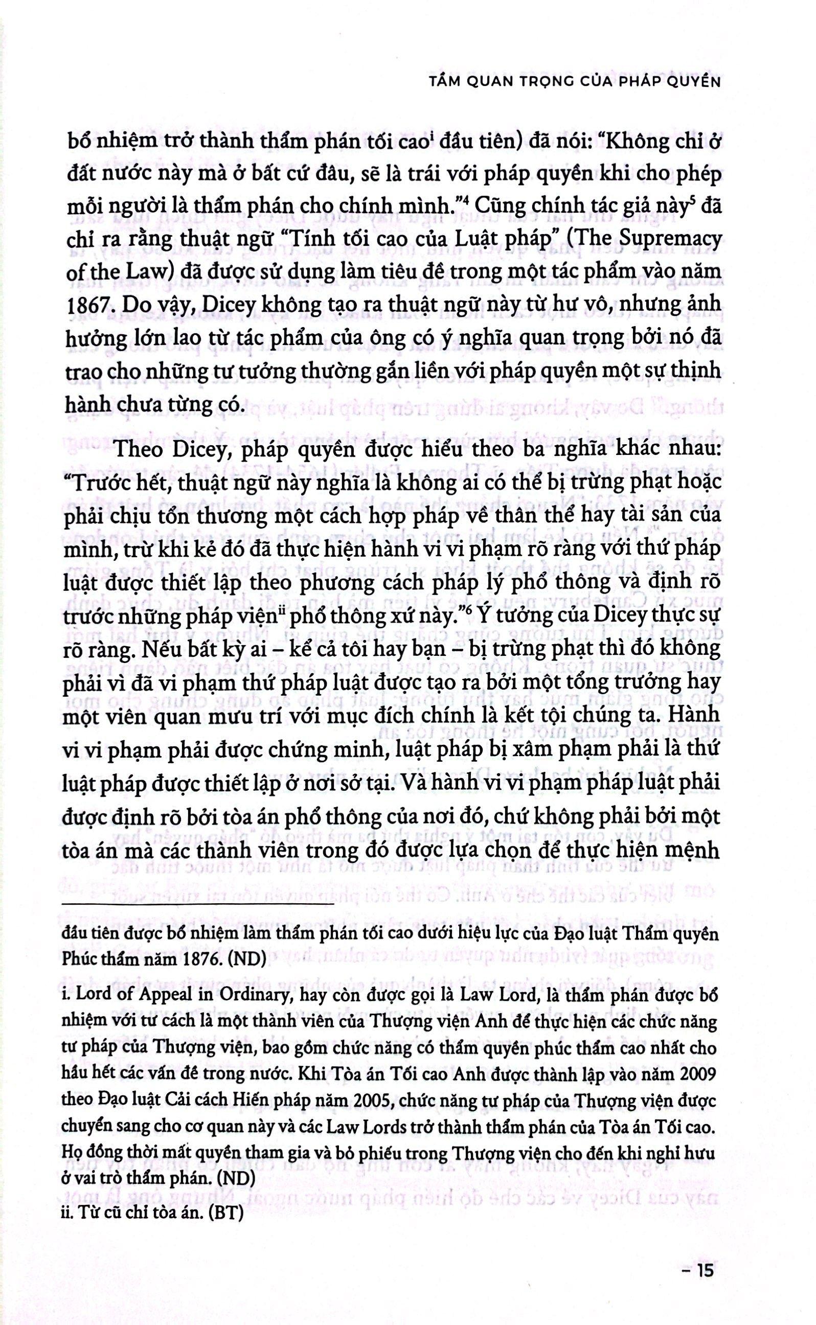 Về Pháp Quyền