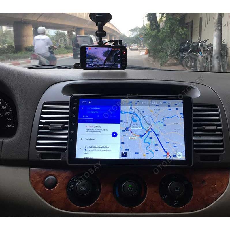 Màn Hình Android 9 inch Cho CAMRY 2002-2005 - Đầu DVD Chạy Android Tiếng Việt Kèm Mặt Dưỡng Giắc Toyota Camry