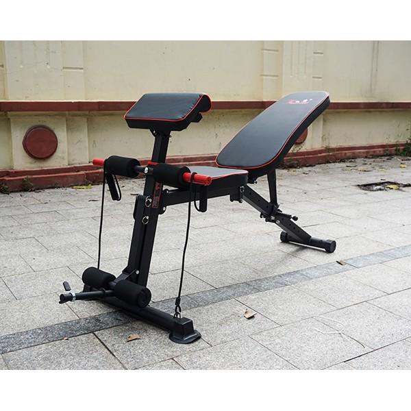 Ghế tập gym đa năng KK-022D có điều chỉnh độ dốc và tập chân