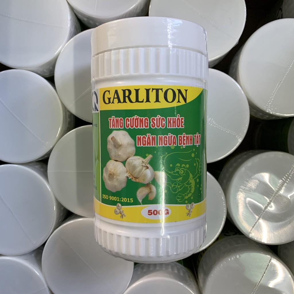 Garliton hỗ trợ tăng cường miễn dich và sức đề kháng cho tôm cá