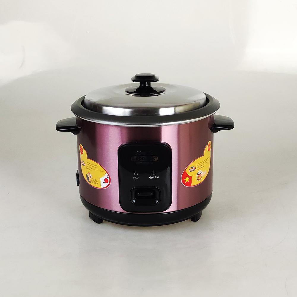 Nồi cơm điện mini 0.6L Ladomax HA-7106 thiết kế nắp rời thoát hơi tốt, nấu cơm cho 1 - 2 người ăn-Hàng chính hãng