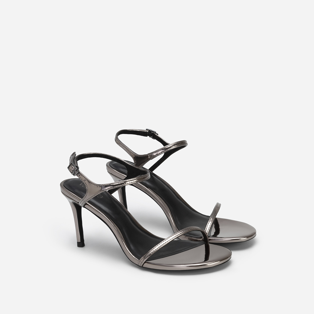 Vascara Giày Sandal Metallic Quai Mảnh - SDN 0737