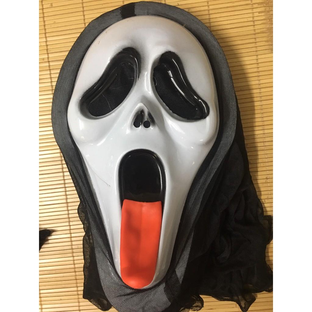 Mặt nạ chùm đầu hóa trang Halloween cho trẻ em và người lớn