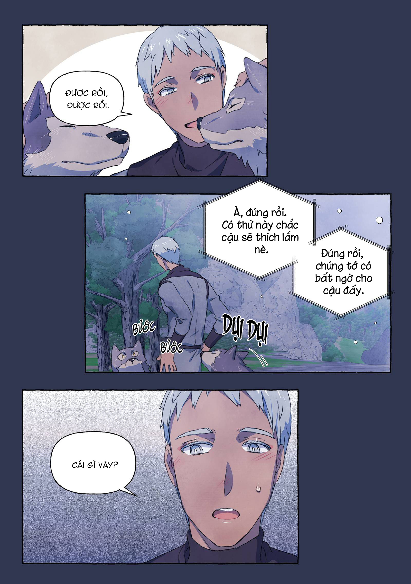 mối tình đầu của chàng sói khờ chapter 25 4