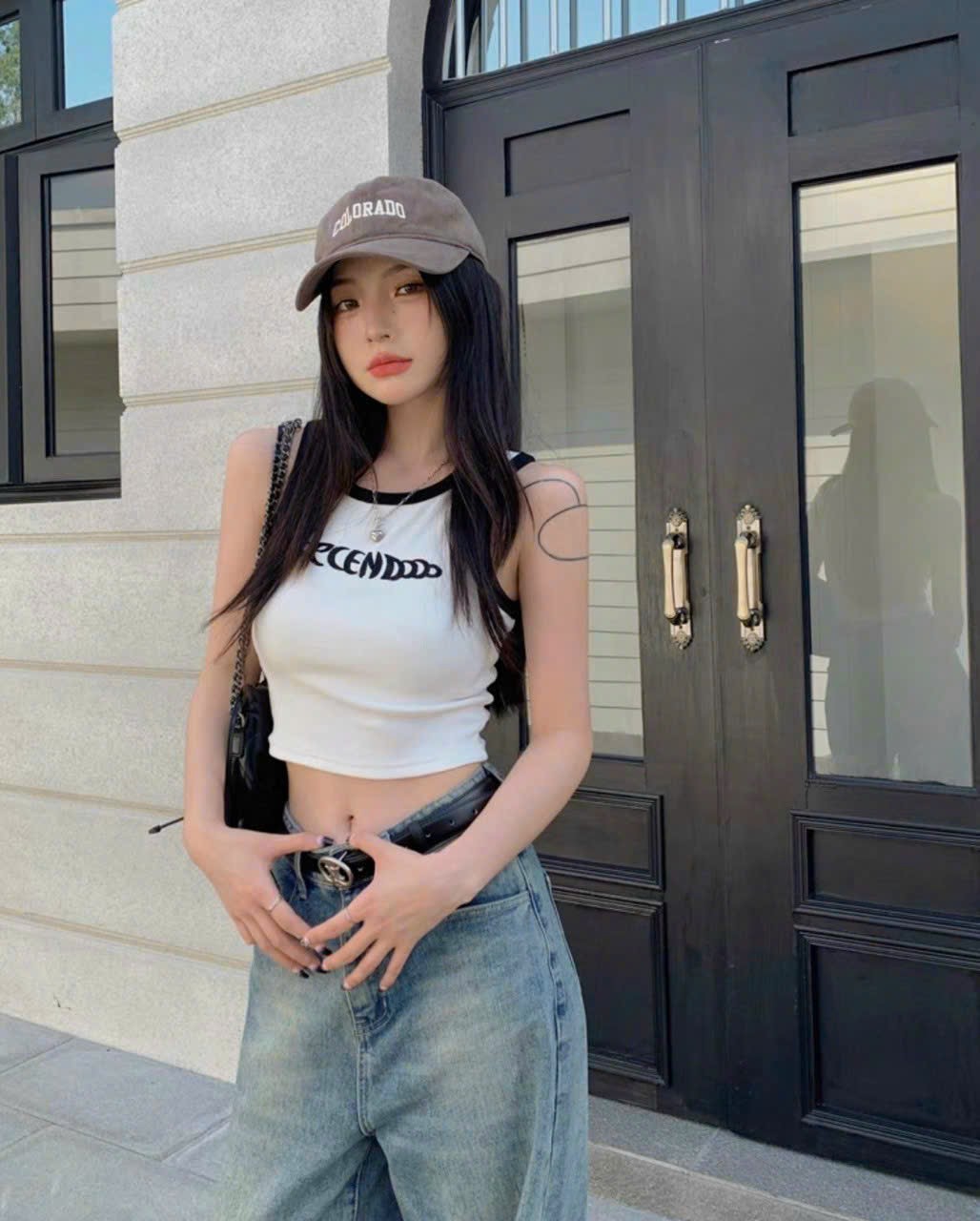 Áo Croptop Ba Lỗ SECENDDD Nữ Ôm Body Trơn Chất Thun bozip Dày Tốt, Áo thun 3 lỗ nữ Basic Ulzzang