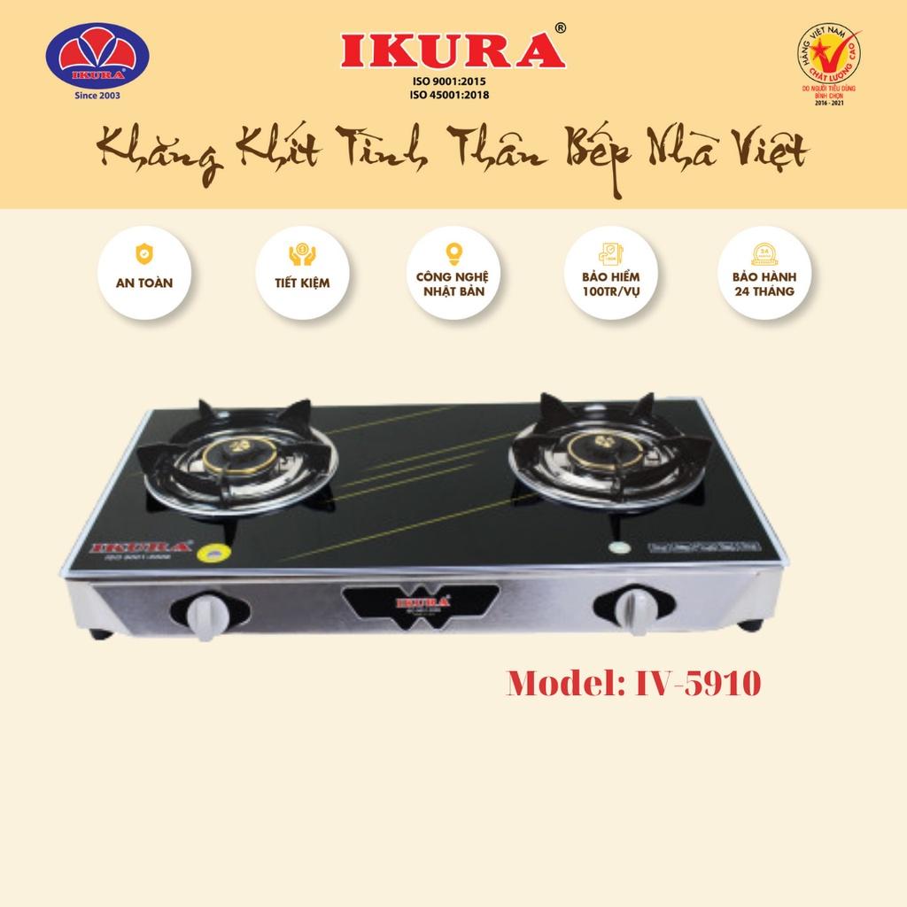 Bếp Ga Dương Thiết Kế Đẹp - IKURA 5910 - Hàng Chính Hãng