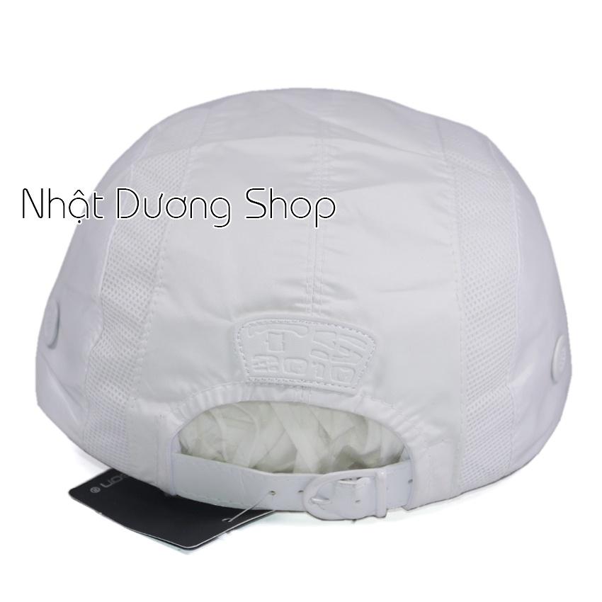 Nón dù TS 2 sò 2 bên hông vá lưới - Chất liệu vải dù cao cấp kết hợp lưới xịn, thích hợp cho mấy ace dân chơi nón nha