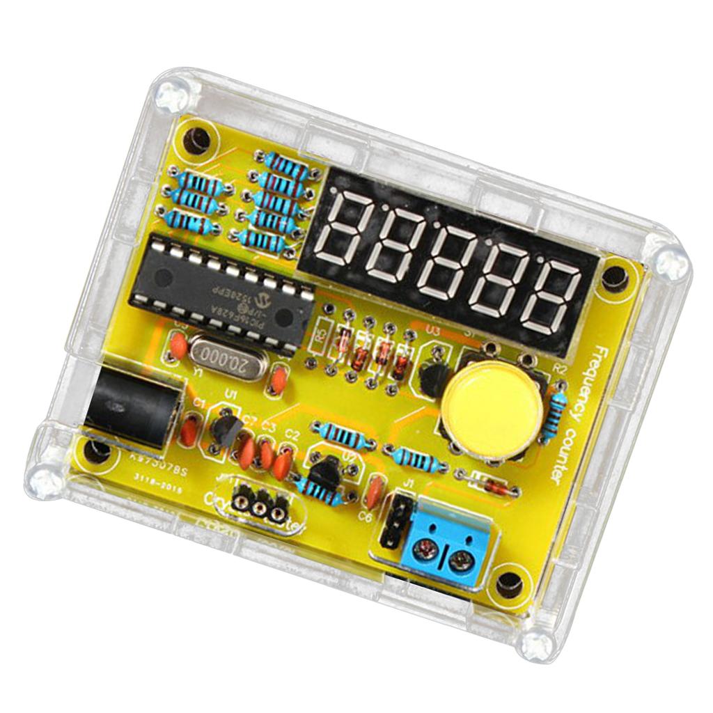 1Hz~50MHz Crystal Frequency Meter Tester Measurement LED 5-Digits DIY Kit