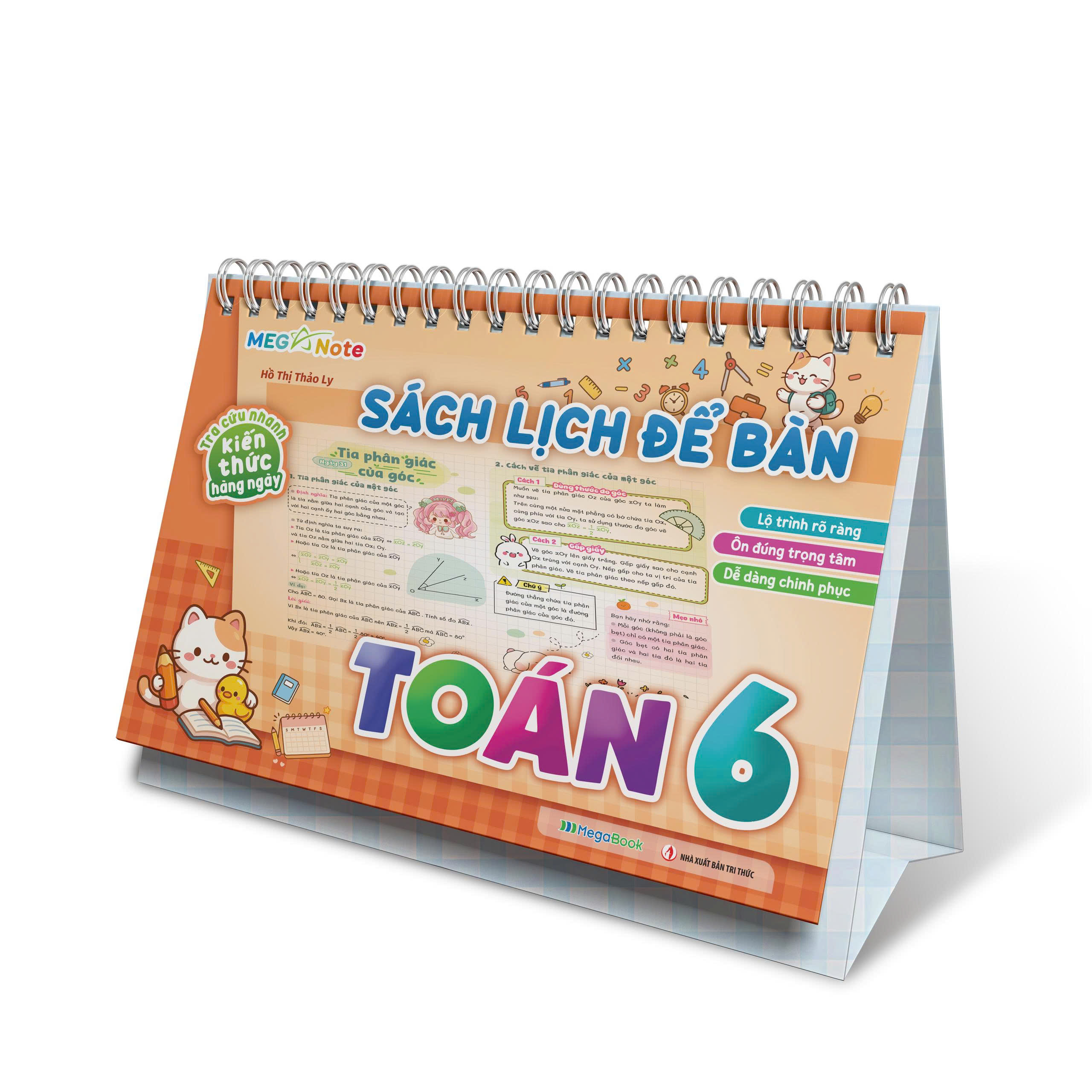 Sách Lịch Để Bàn - Tra Cứu Nhanh Kiến Thức Hàng Ngày Toán THCS