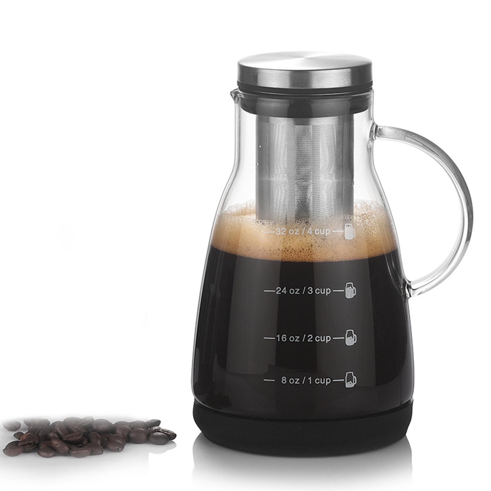 Ice Coffee Cold Extraction Pot Fine Coffee Filter for Coffee Lover Gifts