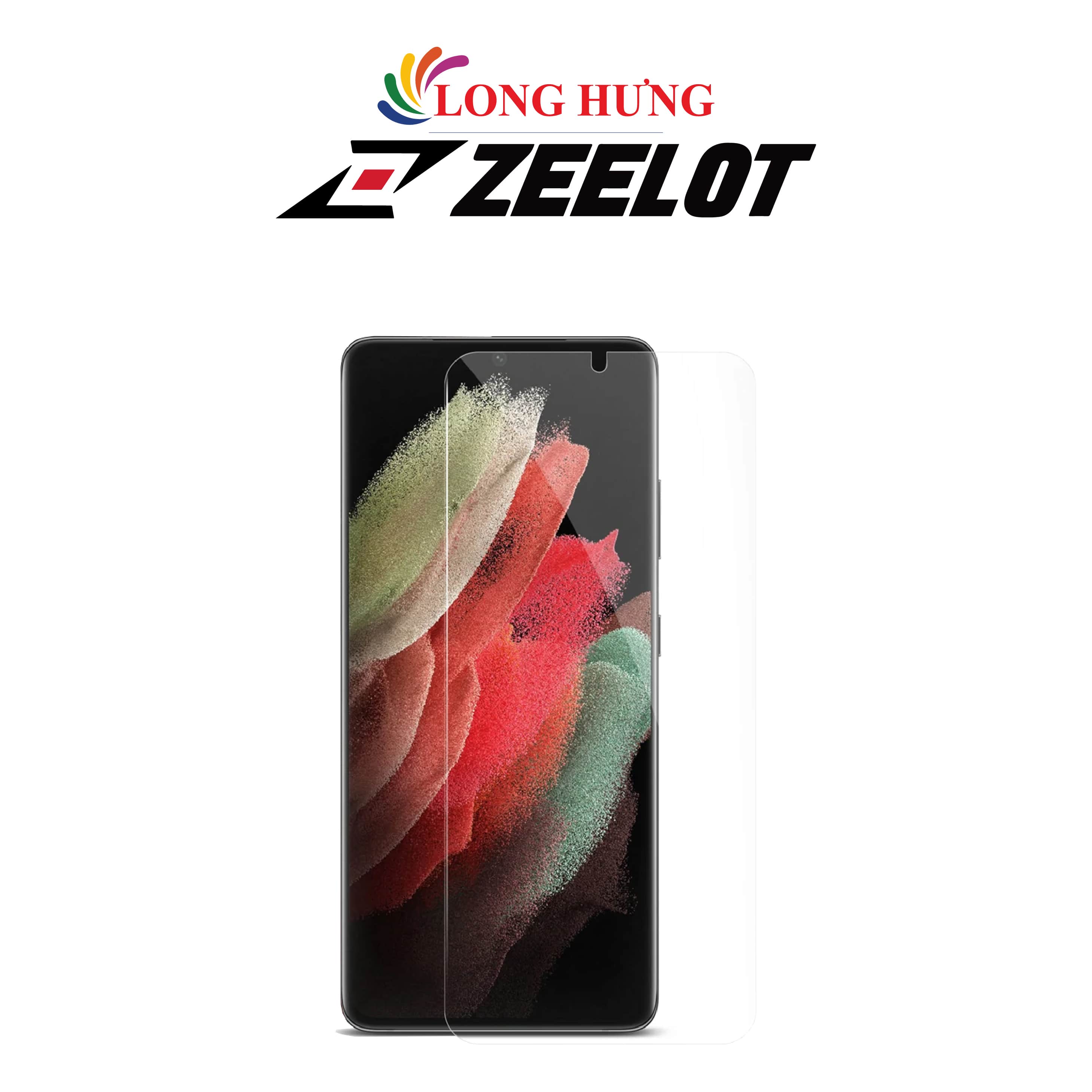 Dán màn hình cường lực 2.5D Zeelot SOLIDsleek Galaxy S22/S22+ - Hàng chính hãng