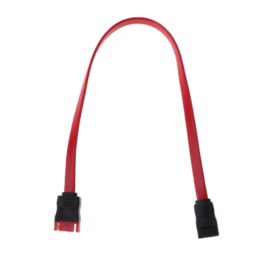 7 Pin Data Male to Female  HDD Cable Adapter Extension Cable
