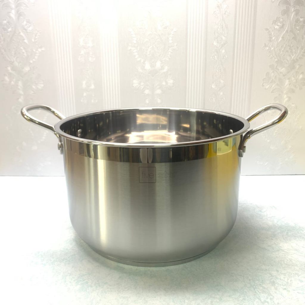 Bộ 2 nồi xửng Fivestar 28cm ST28 nắp kính - Hàng chính hãng