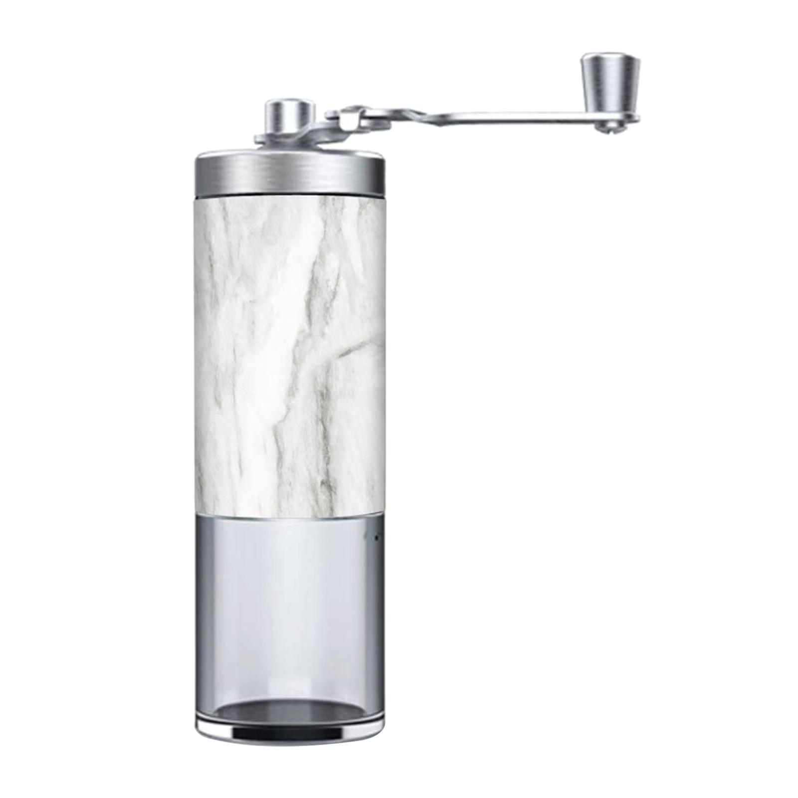 Manual Coffee Grinder Stainless  Crank Conical Burr Mill for Beans