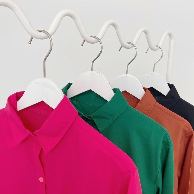 Nguyên set Comfy-Shirt tiết kiệm hơn 70k gồm áo sơmi Basic và set Comfynit set năng động thoải mái trendy