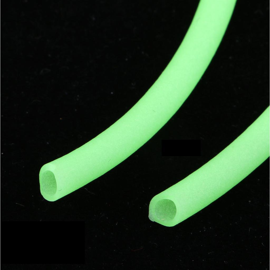 2m Silicone Luminous Line Tube Carp Fishing Rig Tube DIY Tackle Rig Sleeve 001