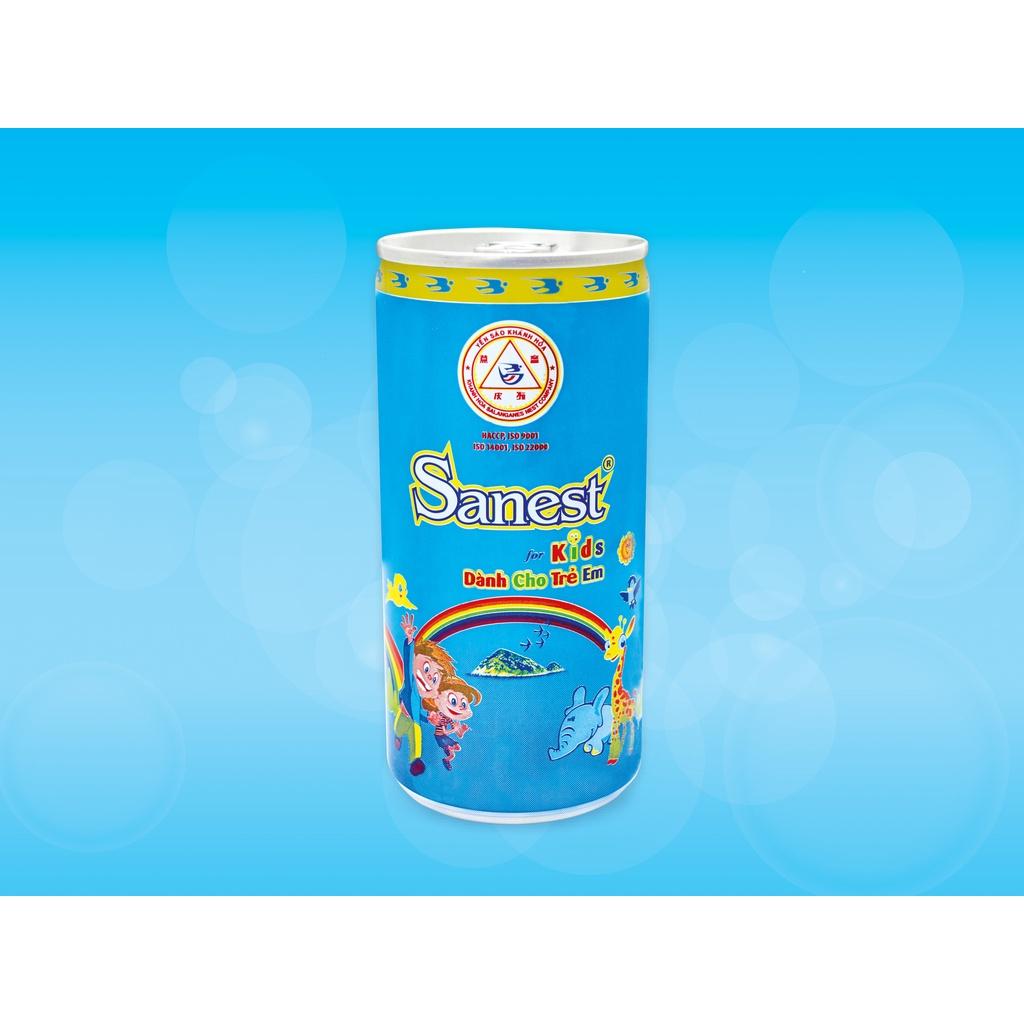 [Khay 30 lon] Nước Yến sào Khánh Hòa Sanest Kids đóng lon 190ml - 0162