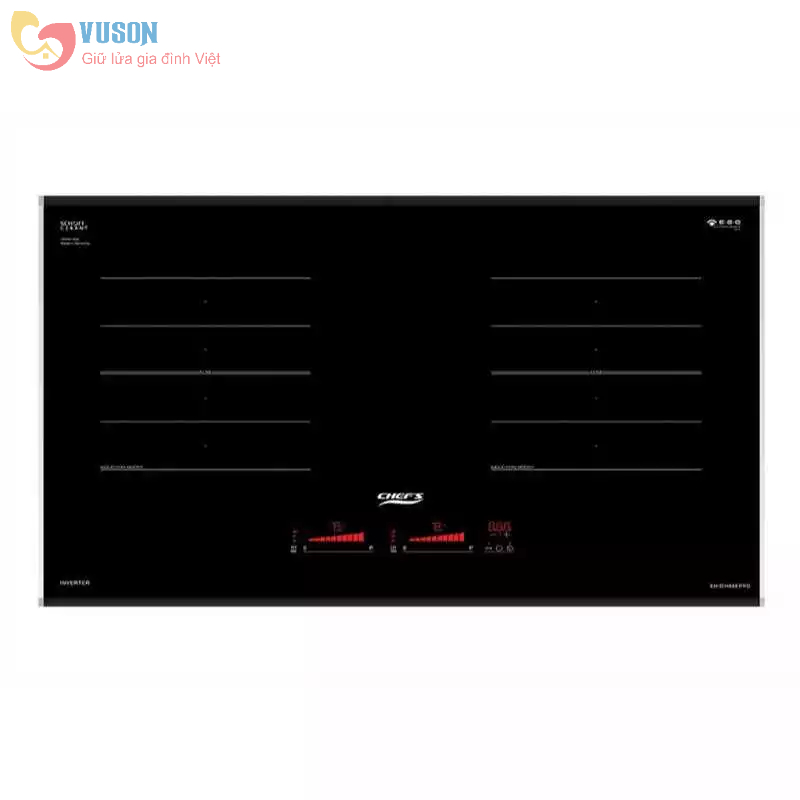 Bếp từ đôi Chefs EH-DIH888Pro - Hàng chính hãng