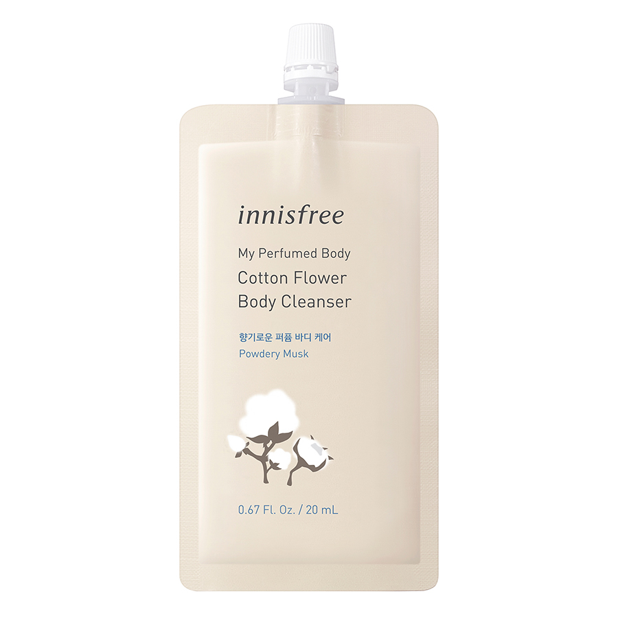 Sữa Tắm Hương Nước Hoa Innisfree My Perfumed Body Cleanser (20ml)