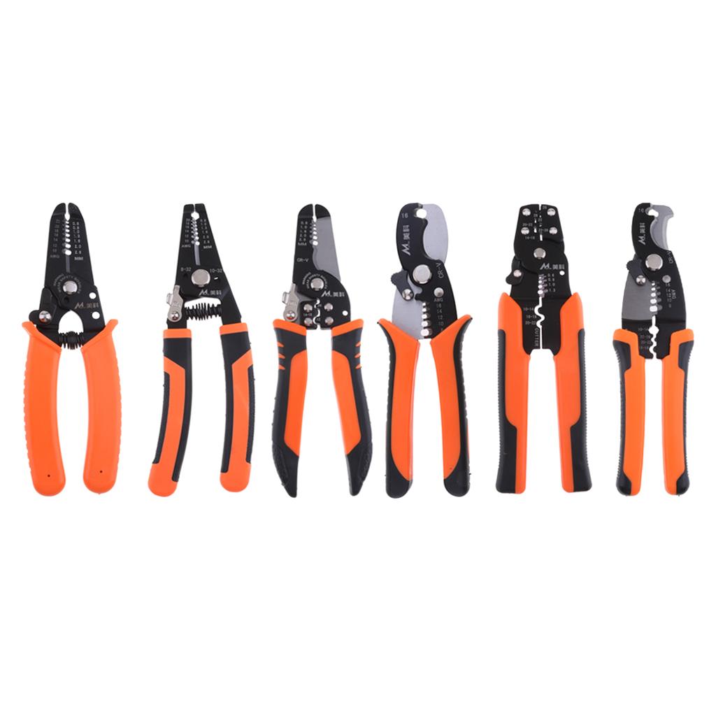Self Adjusting Wire And Cable Stripper Cutter Tool Wire Stripping Pliers