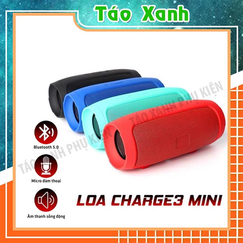 Loa Bluetooth Không Dây Cầm Tay Charge 3 3+ Mini Nghe Nhạc Hay, Hỗ Trợ Cắm Usb Thẻ Nhớ - X.Dương