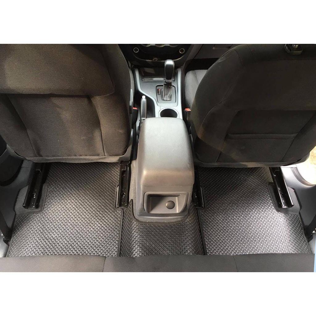 Thảm lót sàn ô tô KATA cho xe Mazda BT-50 - Khít với sàn xe, Chống trơn, Không mùi, Không ẩm mốc