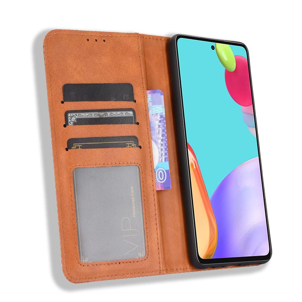 Bao da cho Samsung Galaxy A72 dạng ví, hít nam châm cao cấp Fashion Case