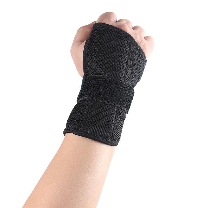 Nẹp Cổ Tay, Nẹp Tay Phải, Bảo Vệ Tay Khi Chơi Thể Thao, Viêm Gân & Đau Cổ Tay, Hội Chứng Ống Cổ Tay Tăng Cường Màu Đen