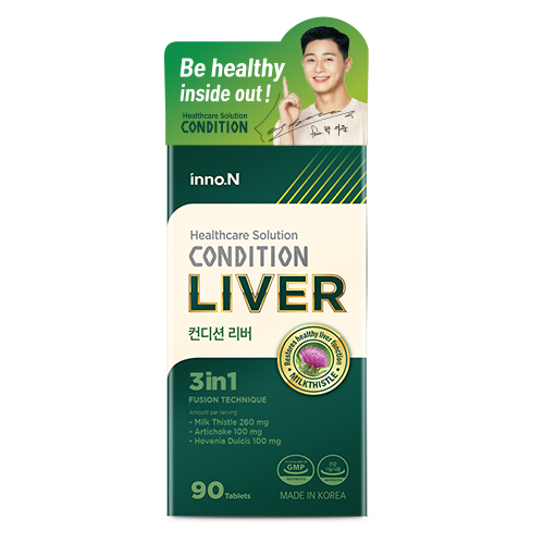 [Kolmar] Thực phẩm chức năng giải độc gan Condition Liver hỗ trợ giải độc, tăng cường chức năng gan-Hộp 90 Viên