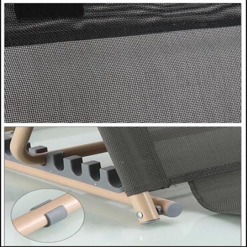 GHẾ NGỒI BỆT TAY VỊN XẾP GỌN OUTDOOR BED CHAIR có đệm lót ️ FREESHIP ️