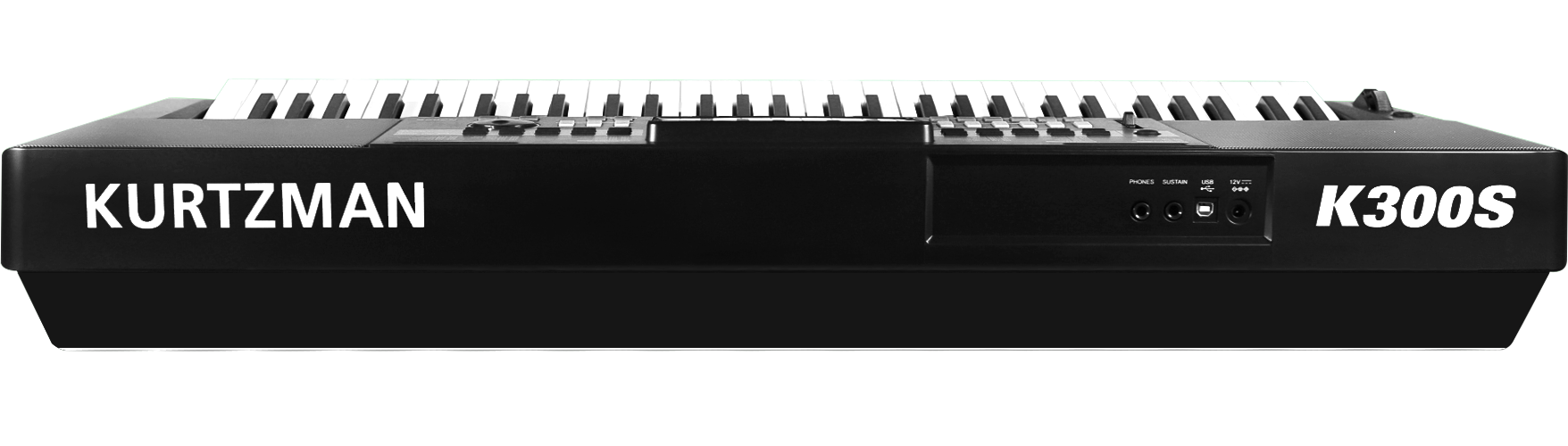 Đàn Organ điện tử, Portable Keyboard - Kzm Kurtzman K300S - Accompaniment Keyboard, Màu đen (BL) - Hàng chính hãng