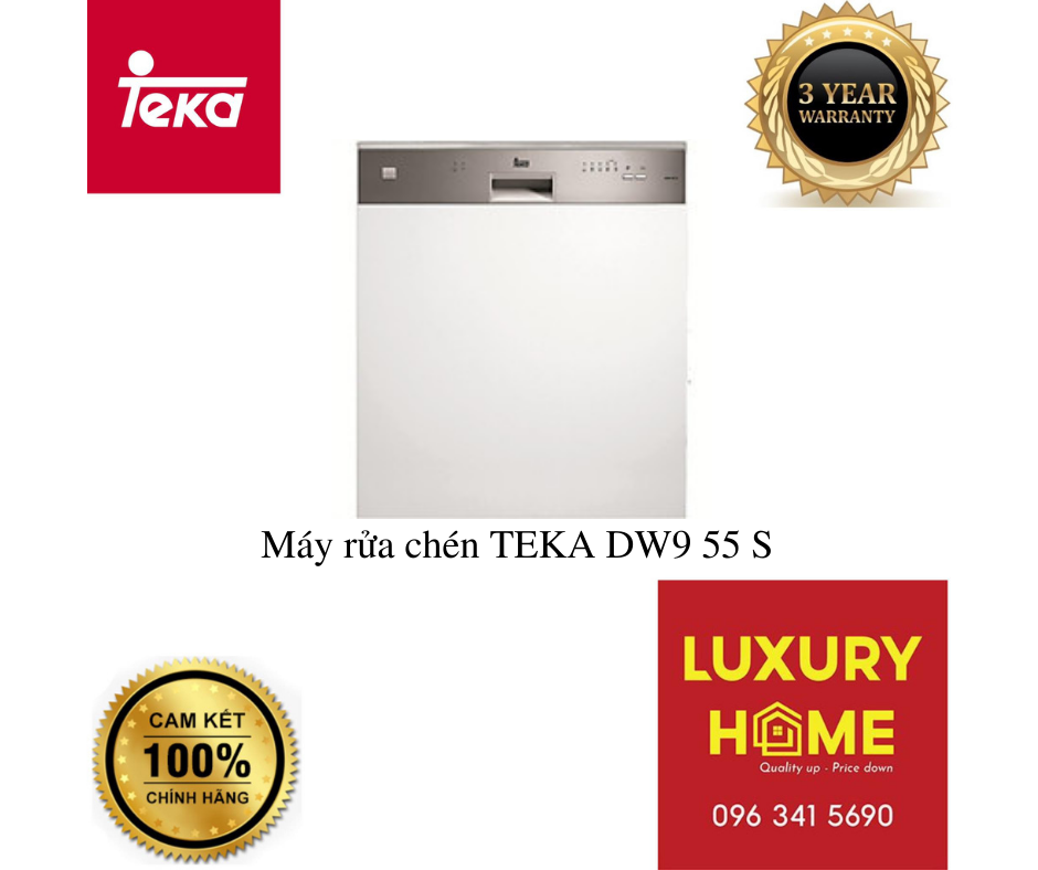 Máy rửa chén TEKA DW9 55 S - HÀNG CHÍNH HÃNG