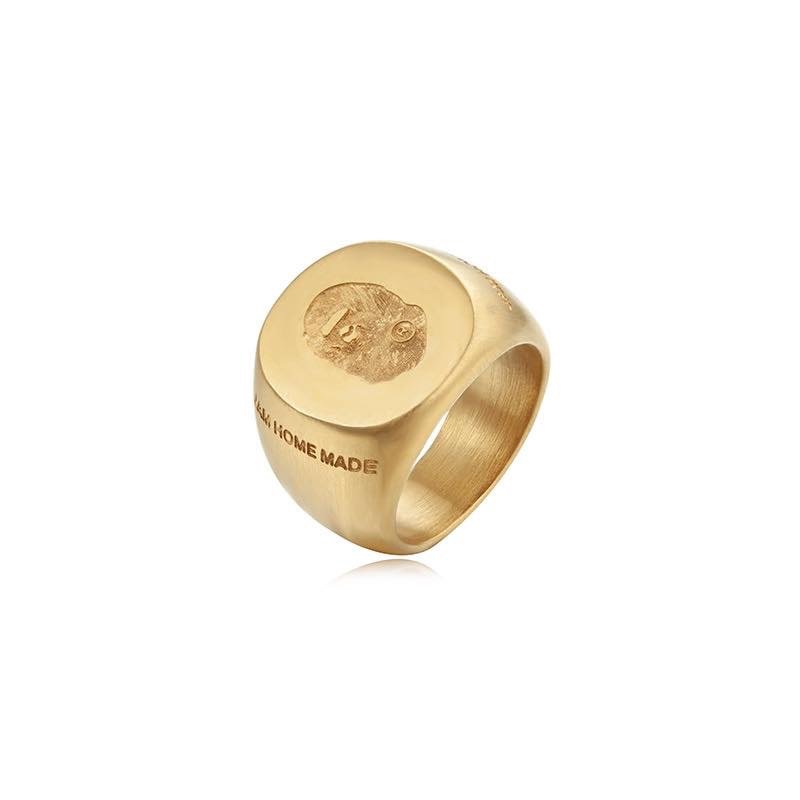 Aape Bape Ring, Nhẫn Bape màu Gold