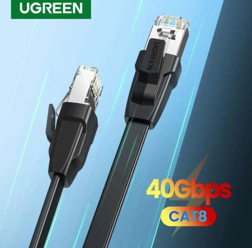 Ugreen UG10983NW134TK 5M CAT8 U-FTP 2000Mhz 30AWG cáp mạng màu đen - HÀNG CHÍNH HÃNG