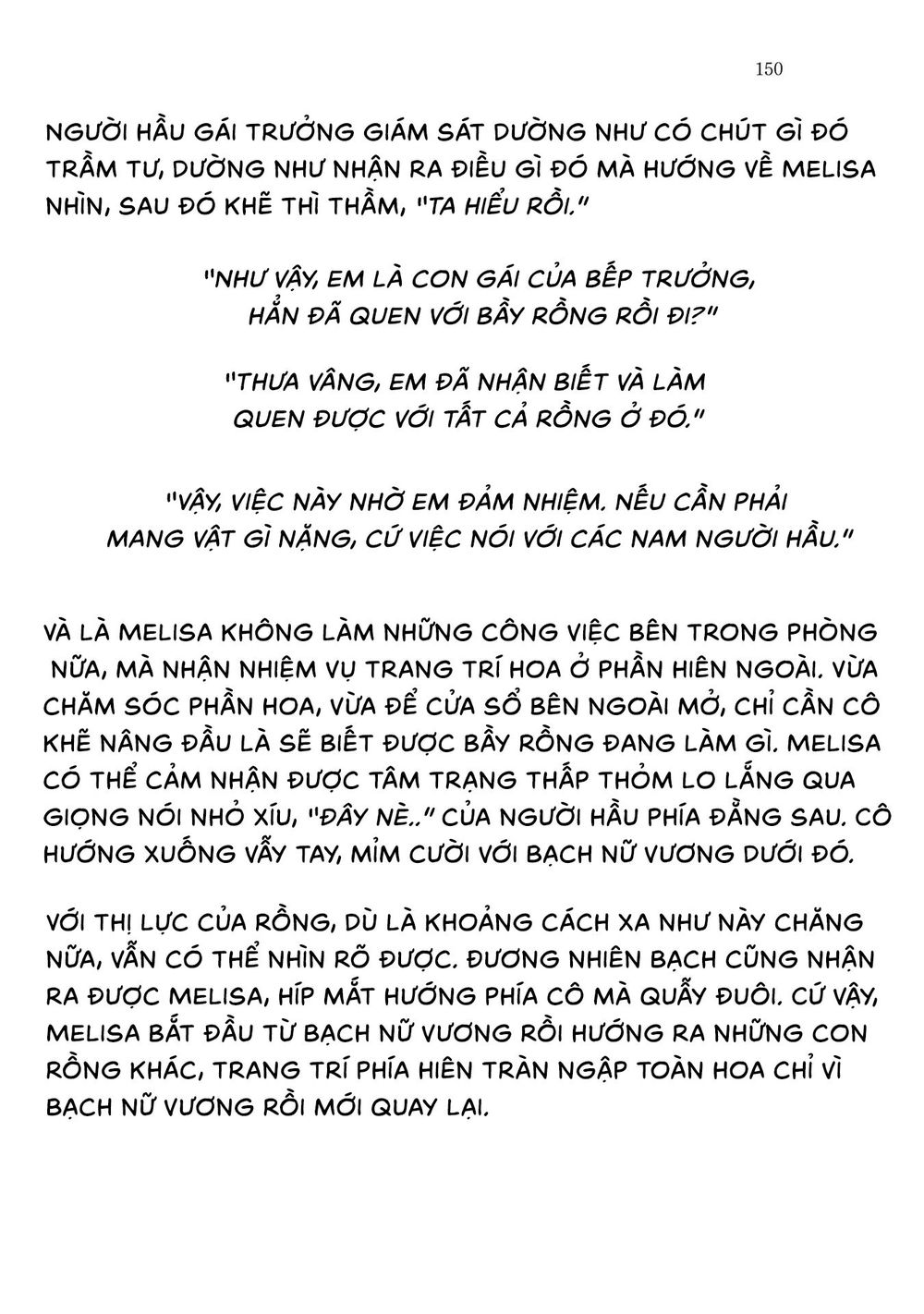 người yêu của hiệp sĩ rồng chapter 6.5 8