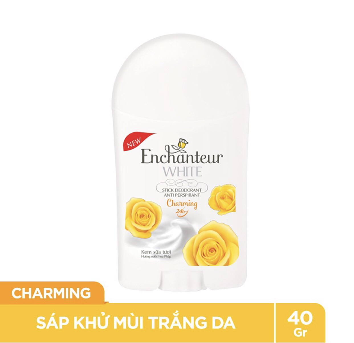 Sáp Khử Mùi Enchanteur Charming 40g - 1012050